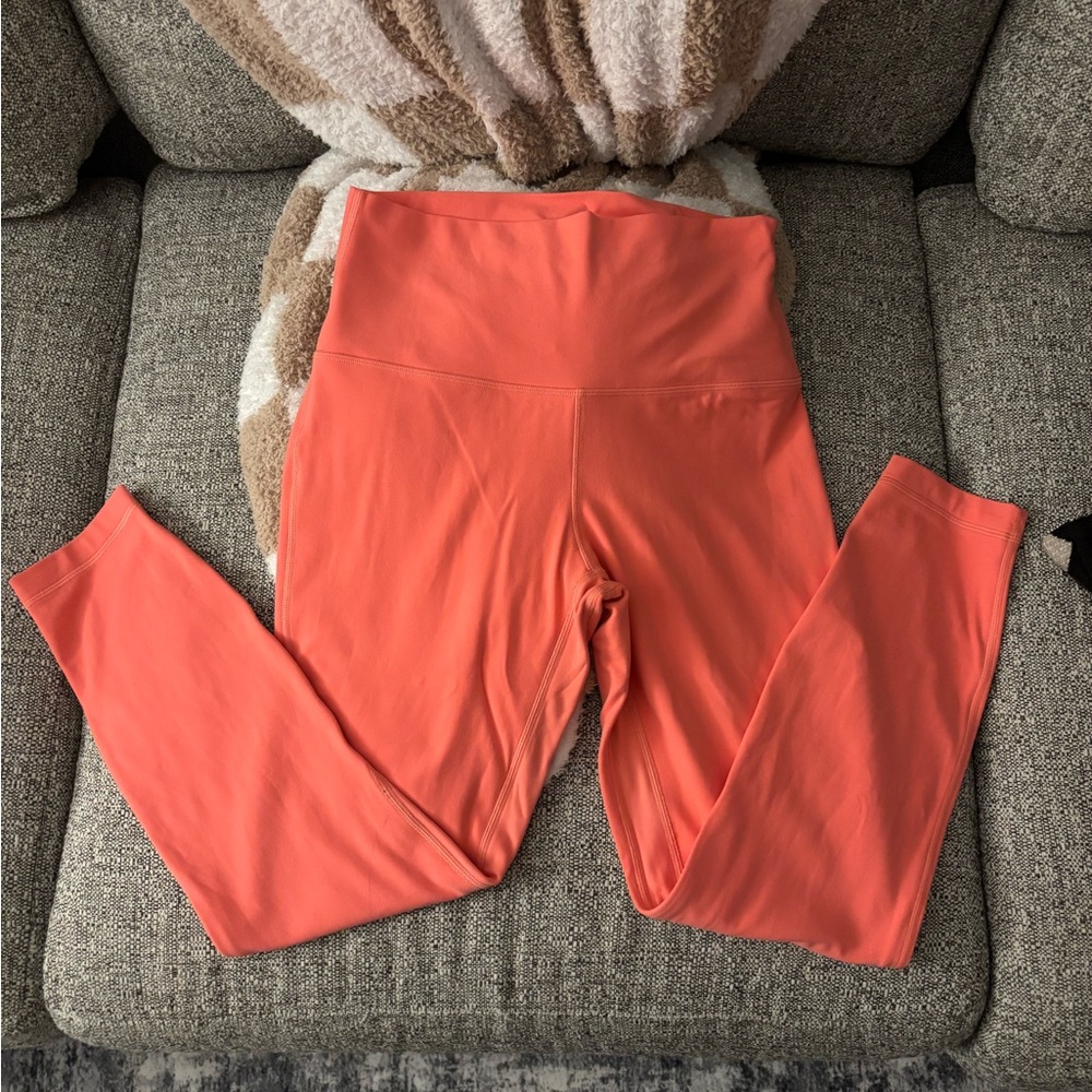 lululemon athletica Vibrant Orange Leggings